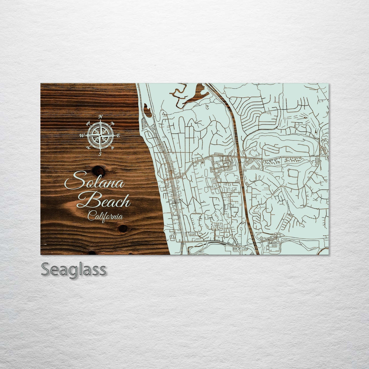 Solana Beach, California Street Map