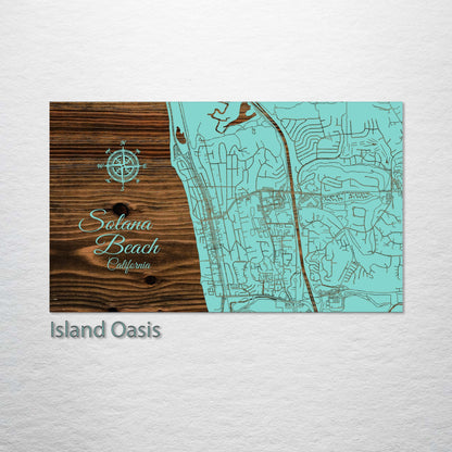 Solana Beach, California Street Map