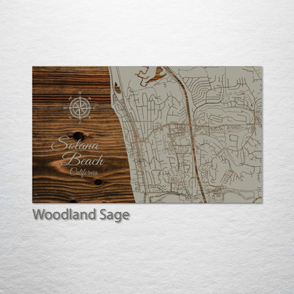 Solana Beach, California Street Map