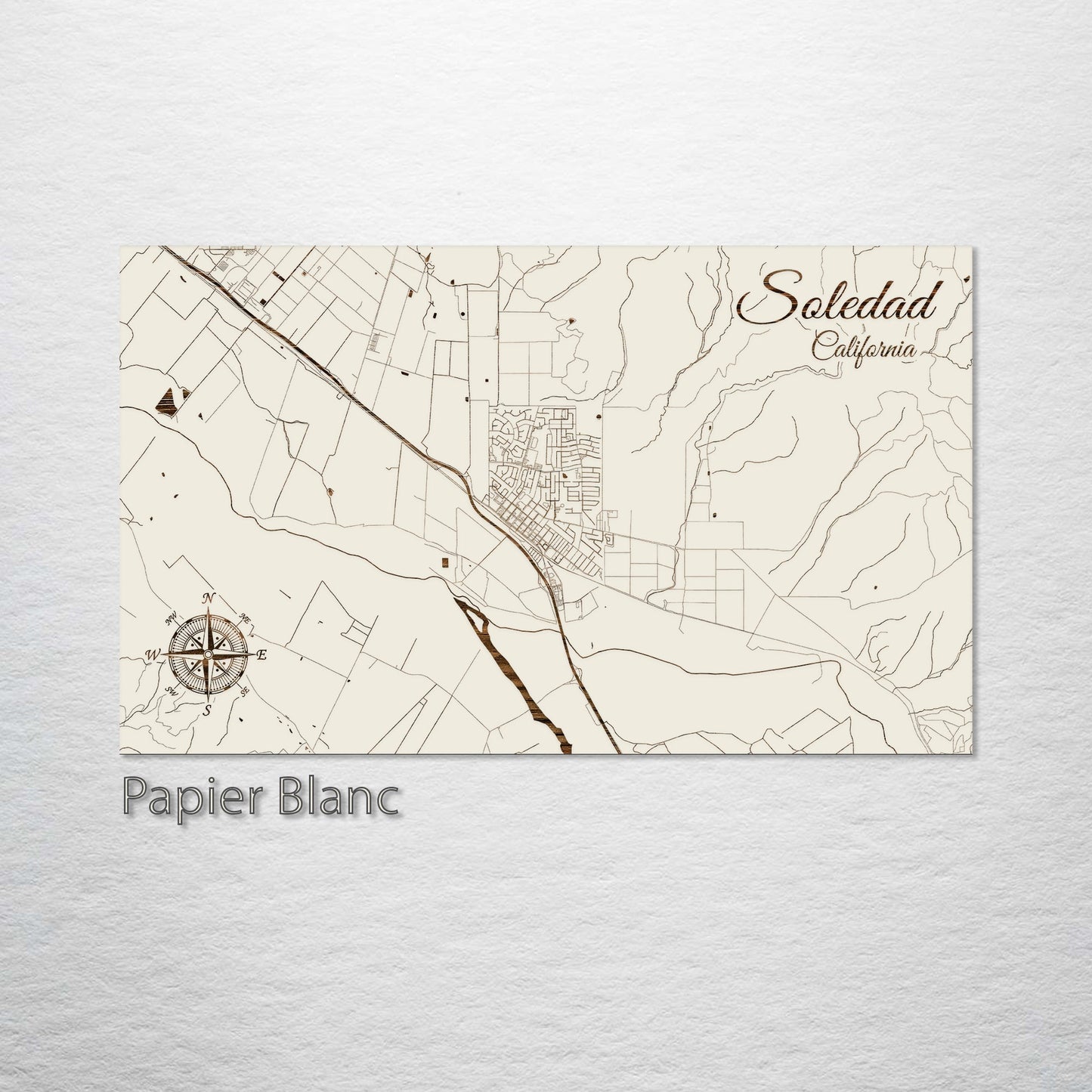Soledad, California Street Map
