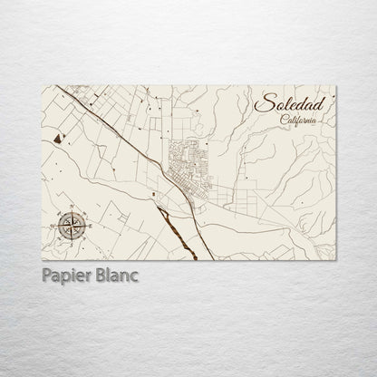 Soledad, California Street Map