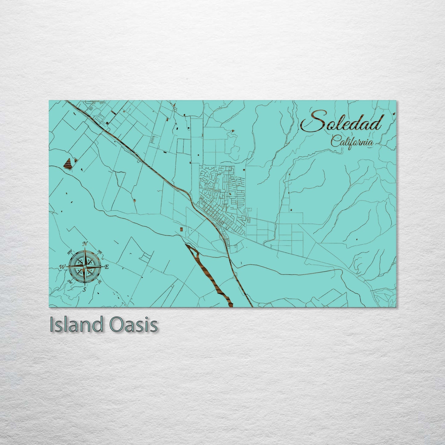 Soledad, California Street Map
