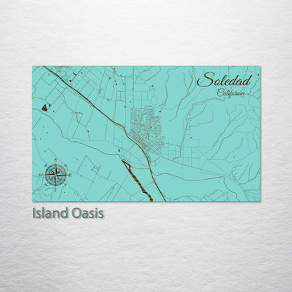 Soledad, California Street Map