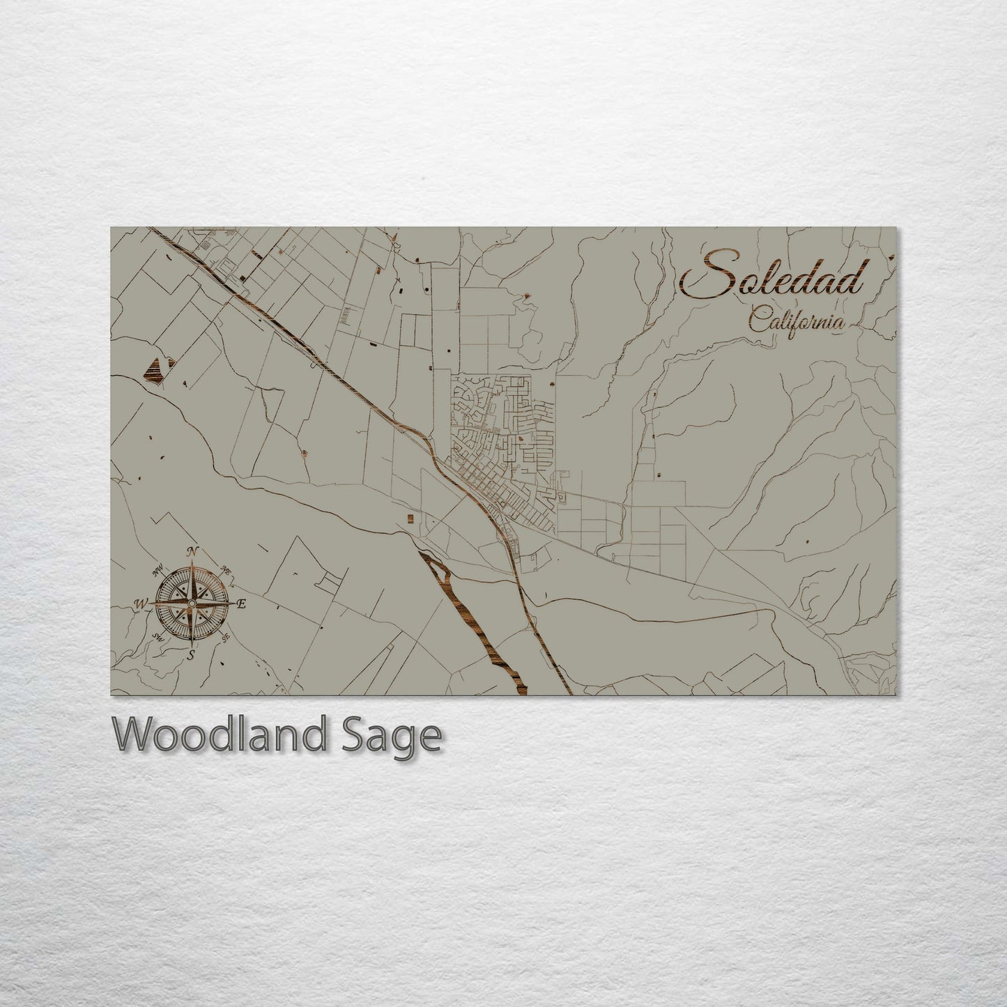 Soledad, California Street Map