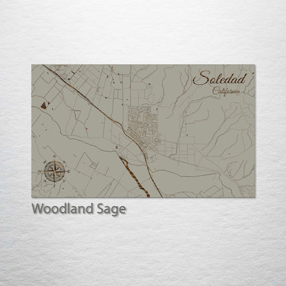Soledad, California Street Map