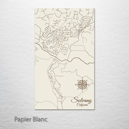 Solvang, California Street Map