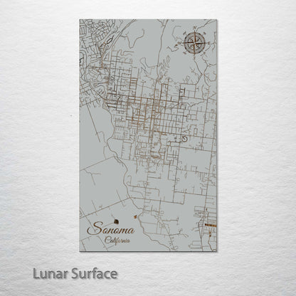 Sonoma, California Street Map