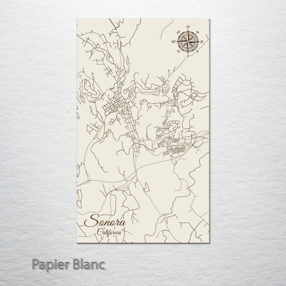 Sonora, California Street Map