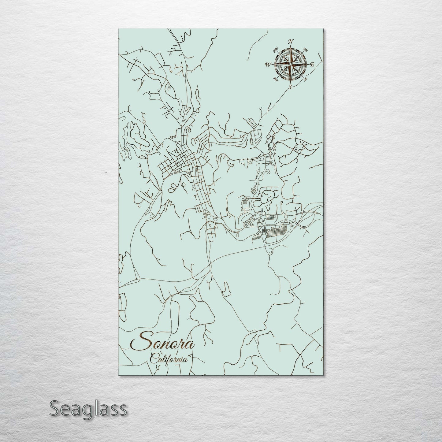 Sonora, California Street Map