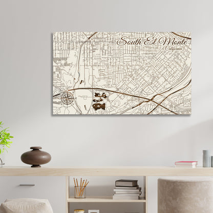 South El Monte, California Street Map