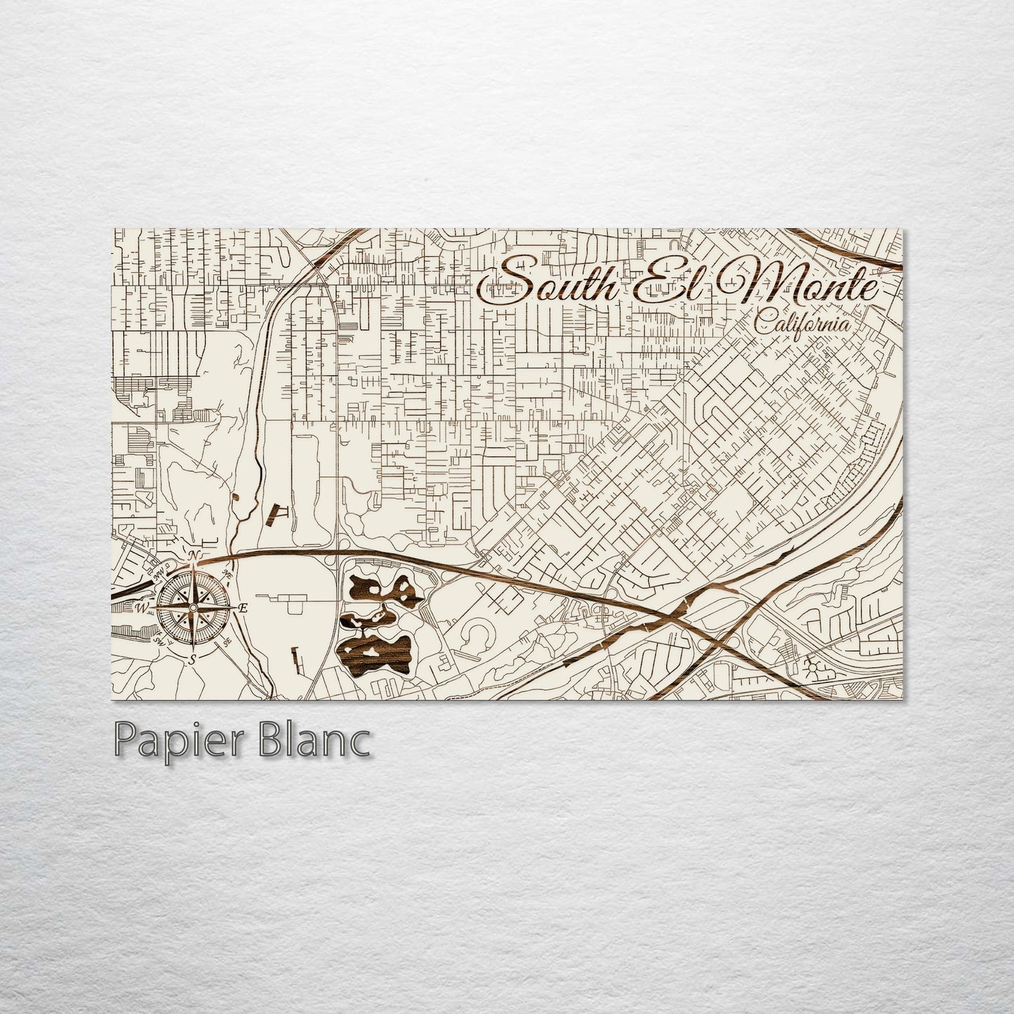 South El Monte, California Street Map