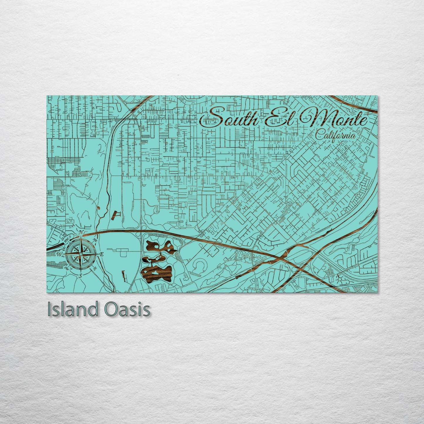 South El Monte, California Street Map