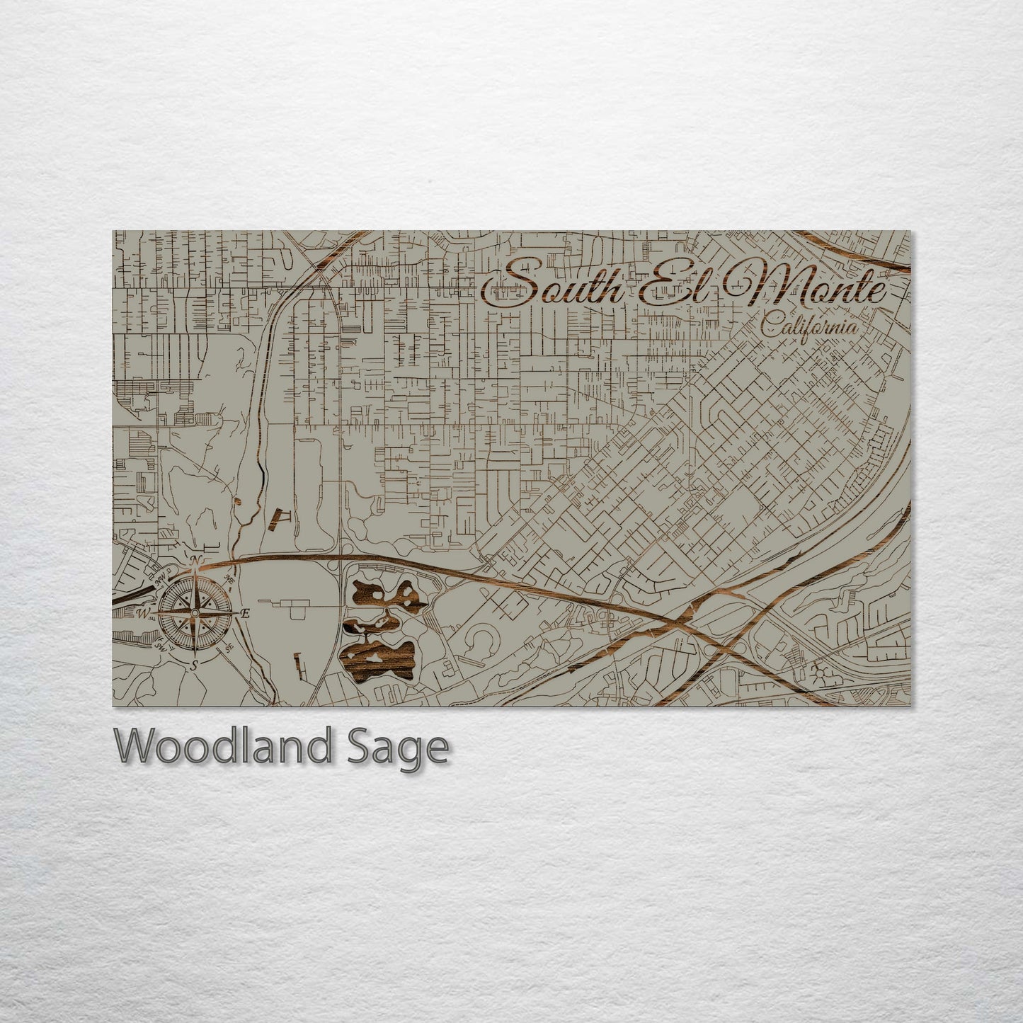 South El Monte, California Street Map