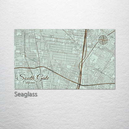 South Gate, California Street Map