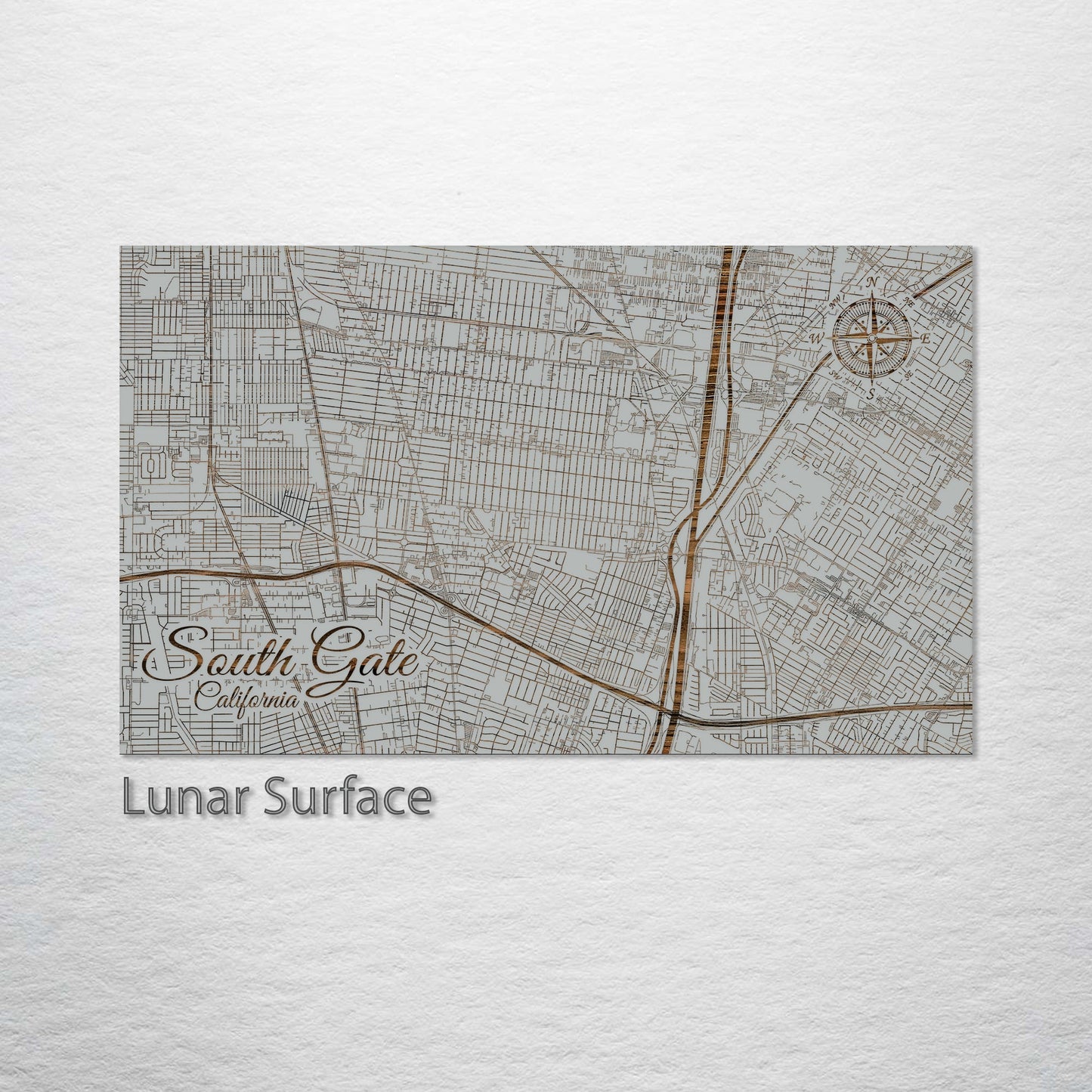 South Gate, California Street Map