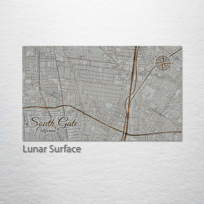 South Gate, California Street Map