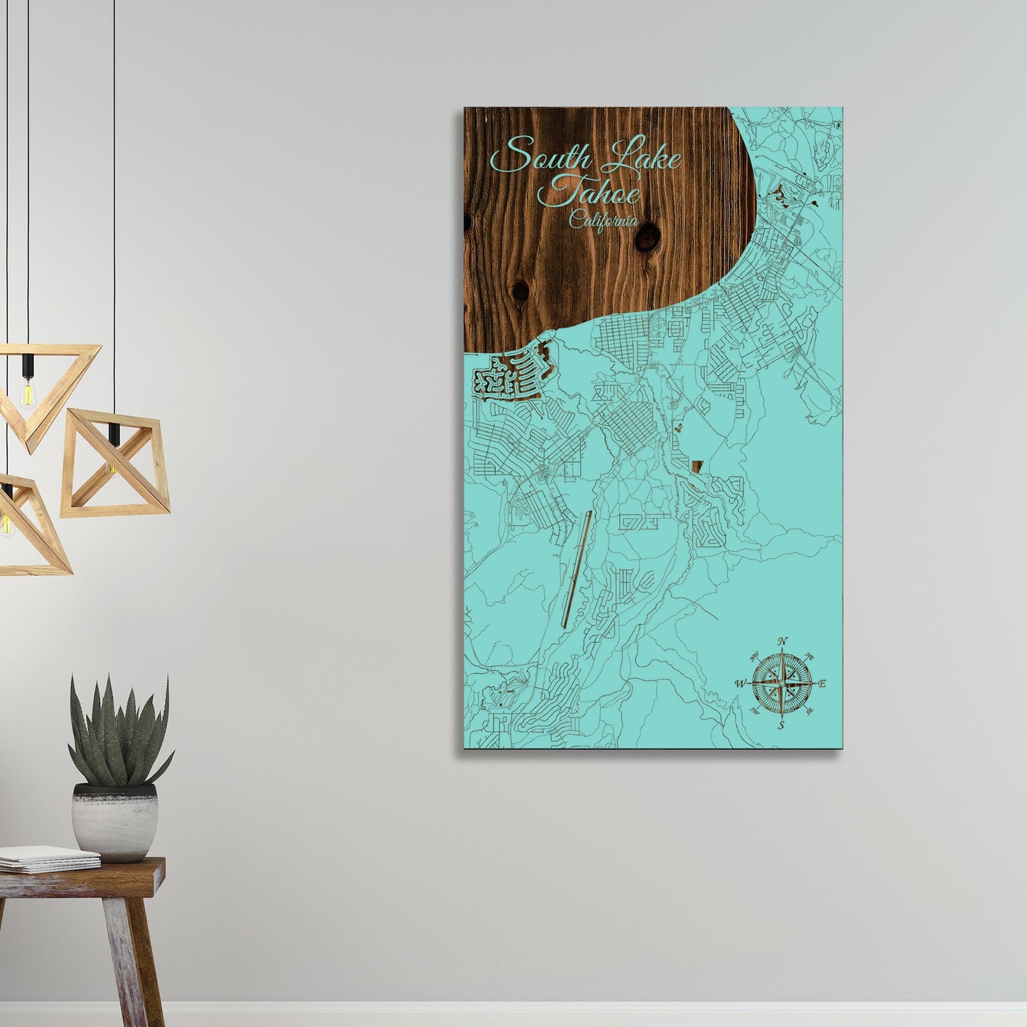 South Lake Tahoe, California Street Map