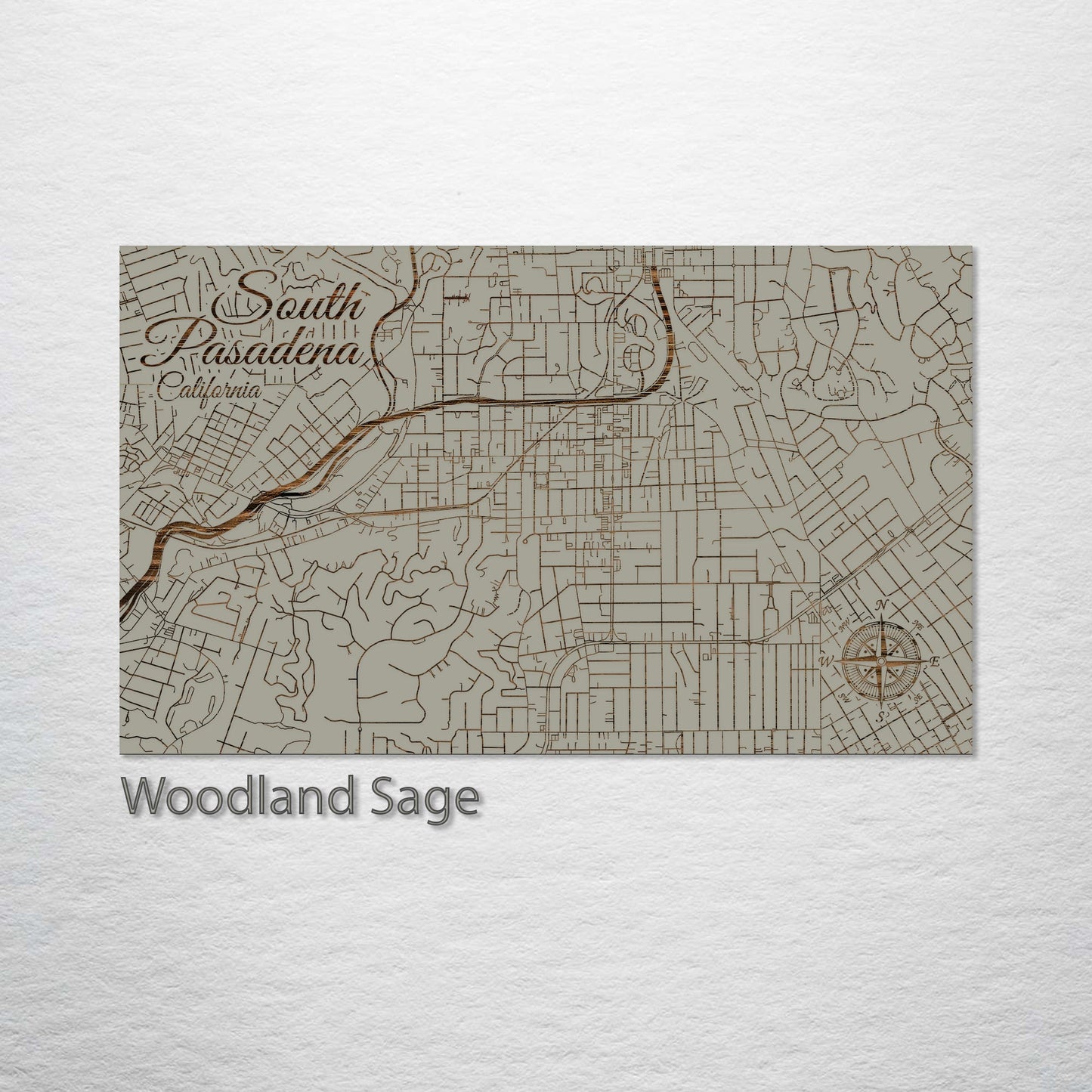 South Pasadena, California Street Map