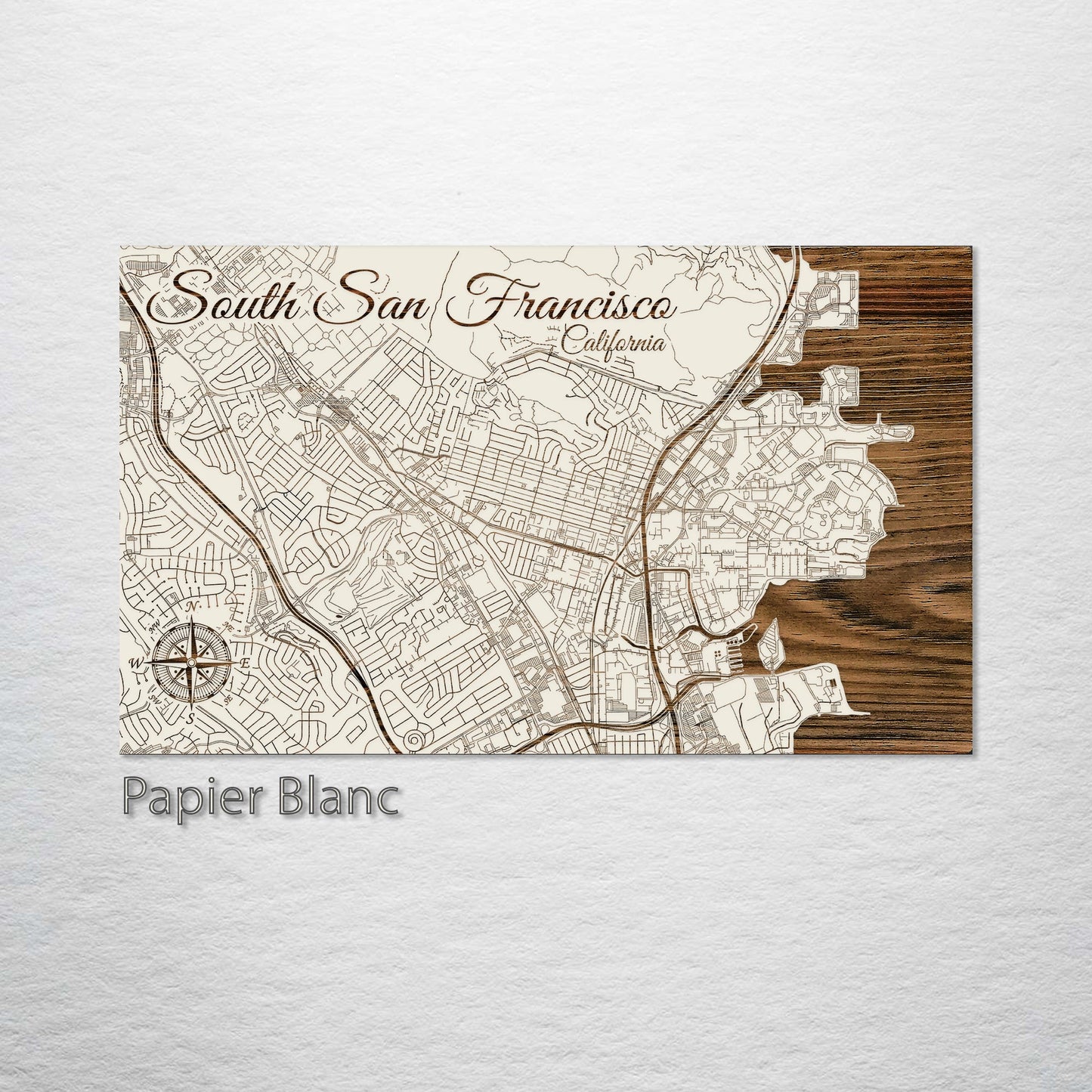 South San Francisco, California Street Map