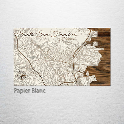 South San Francisco, California Street Map