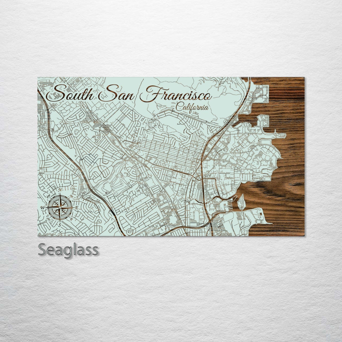 South San Francisco, California Street Map