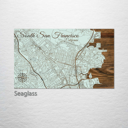 South San Francisco, California Street Map