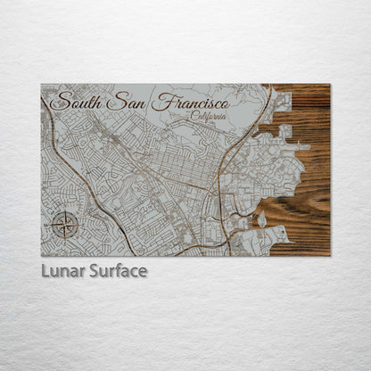 South San Francisco, California Street Map