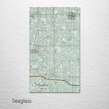 Stanton, California Street Map