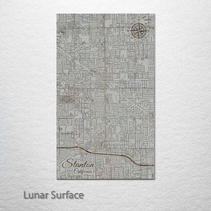 Stanton, California Street Map