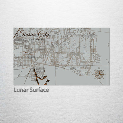 Suisun City, California Street Map