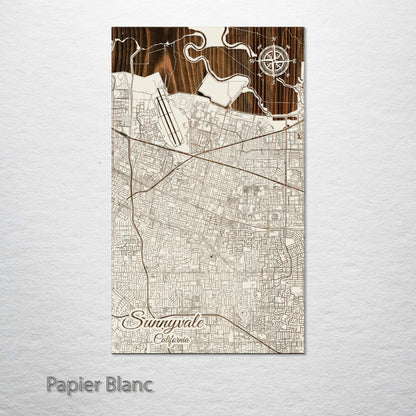 Sunnyvale, California Street Map