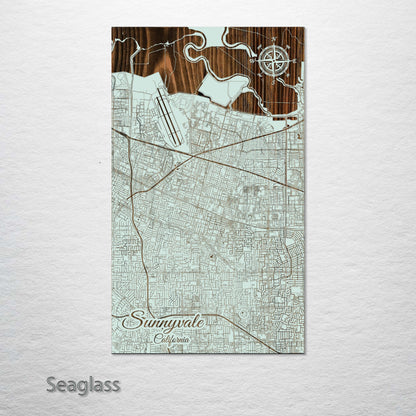 Sunnyvale, California Street Map