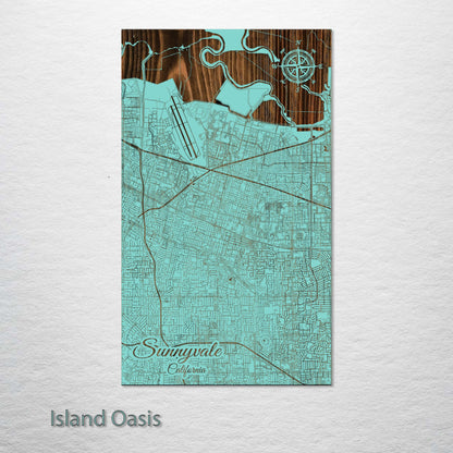 Sunnyvale, California Street Map