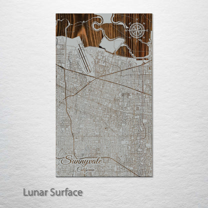 Sunnyvale, California Street Map