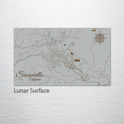 Susanville, California Street Map