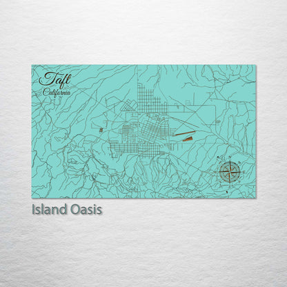 Taft, California Street Map