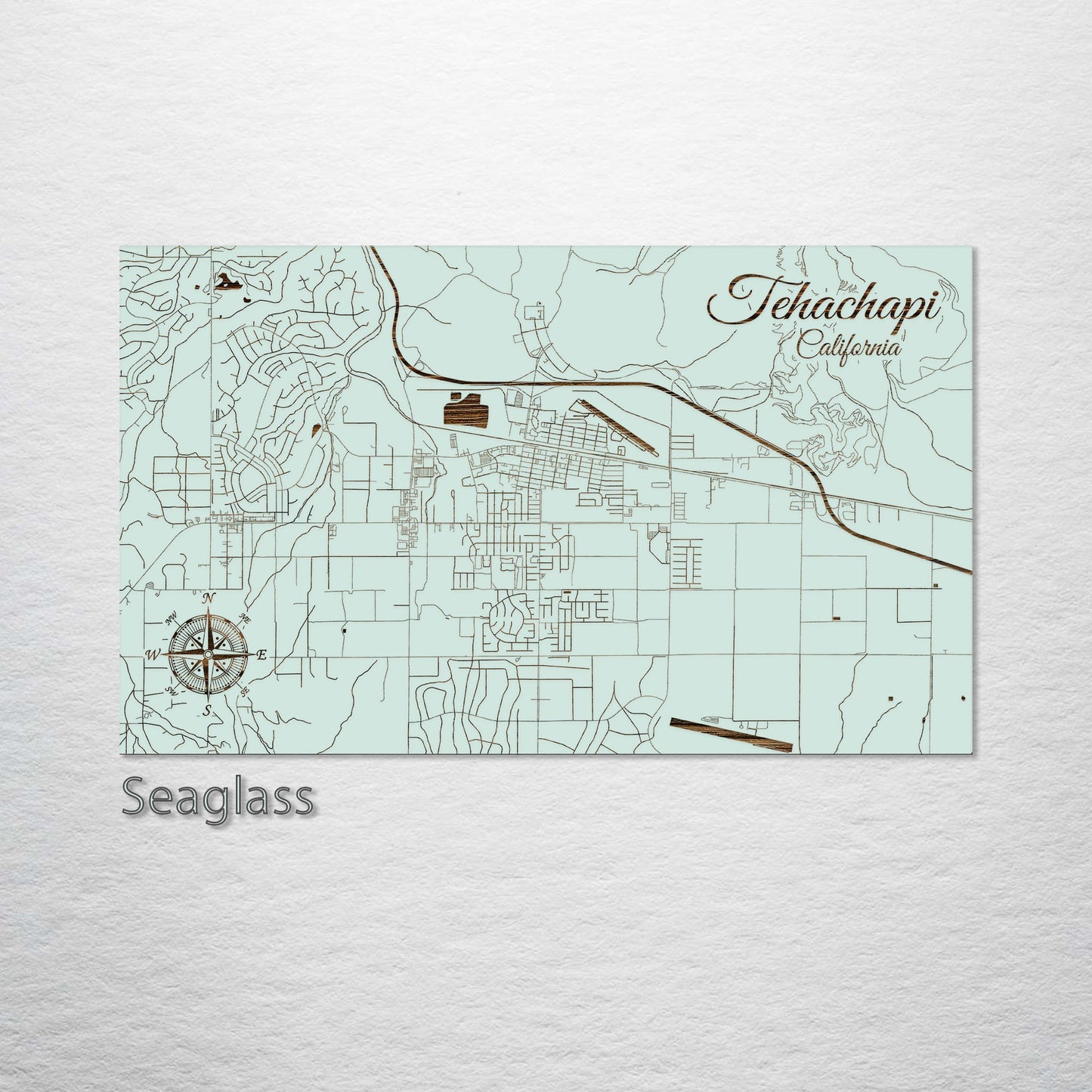 Tehachapi, California Street Map