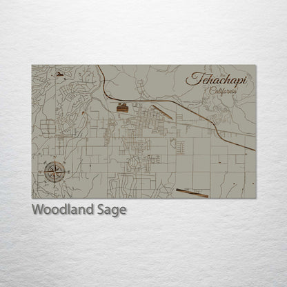 Tehachapi, California Street Map