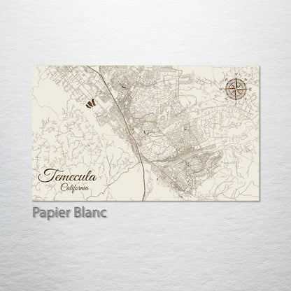 Temecula, California Street Map
