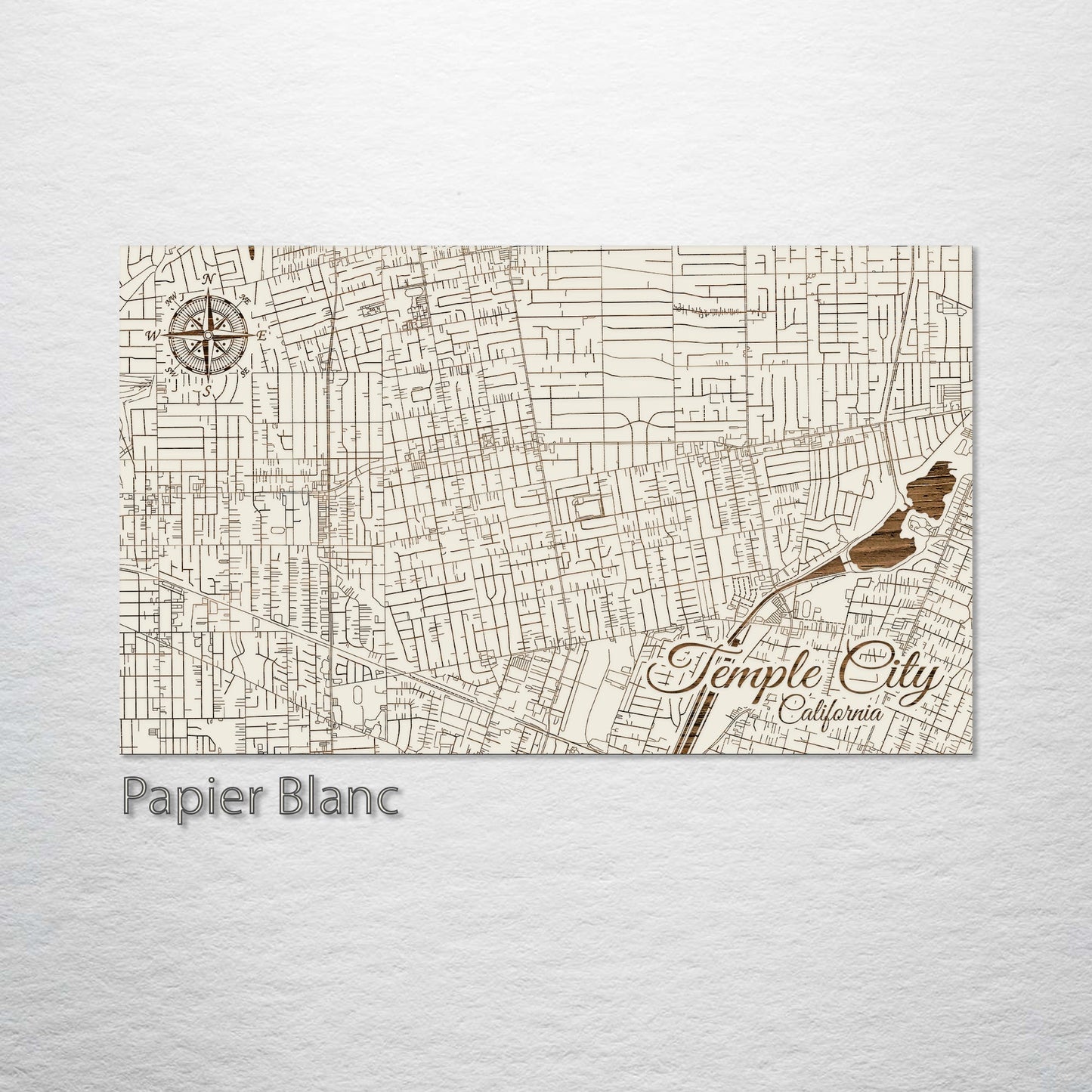 Temple City, California Street Map