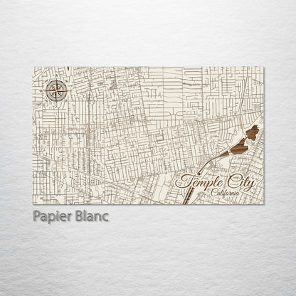 Temple City, California Street Map