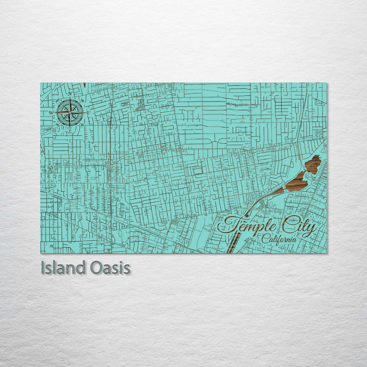 Temple City, California Street Map