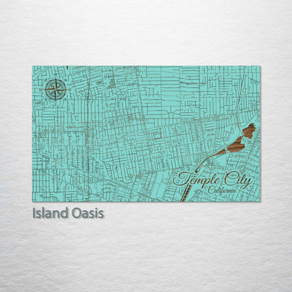 Temple City, California Street Map