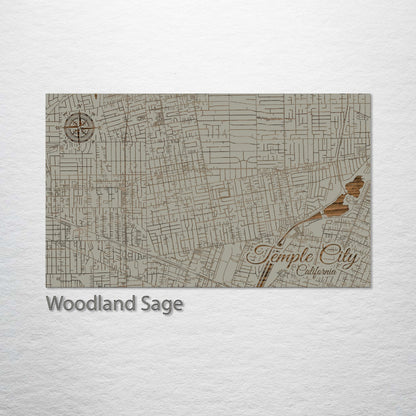 Temple City, California Street Map