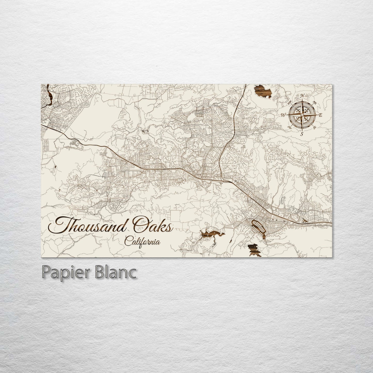 Thousand Oaks, California Street Map