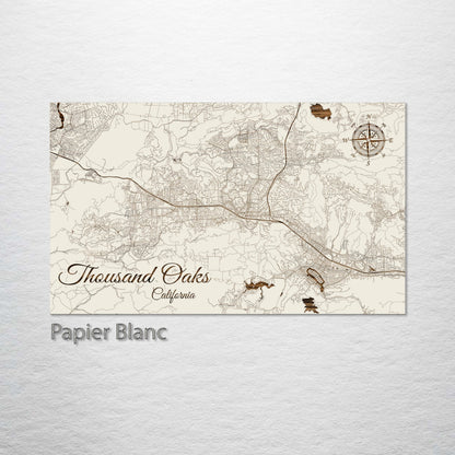 Thousand Oaks, California Street Map