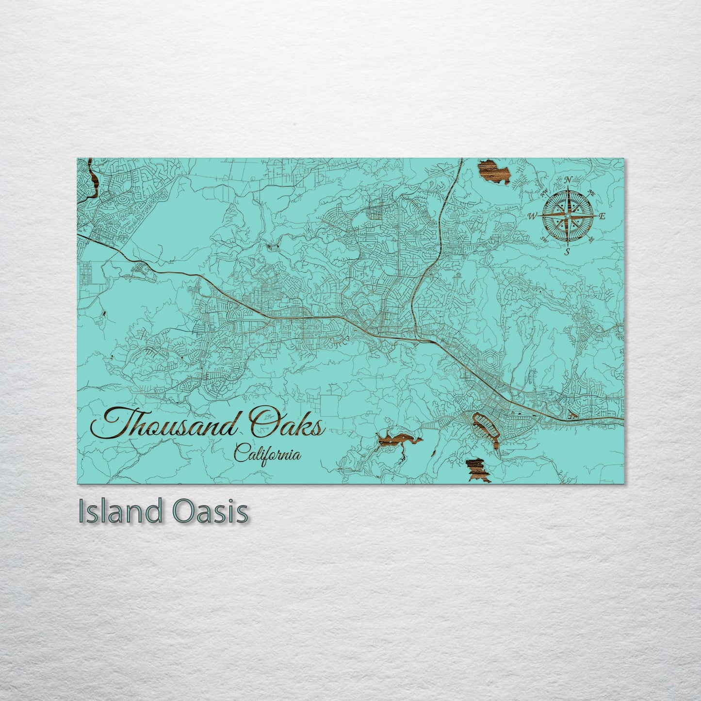 Thousand Oaks, California Street Map