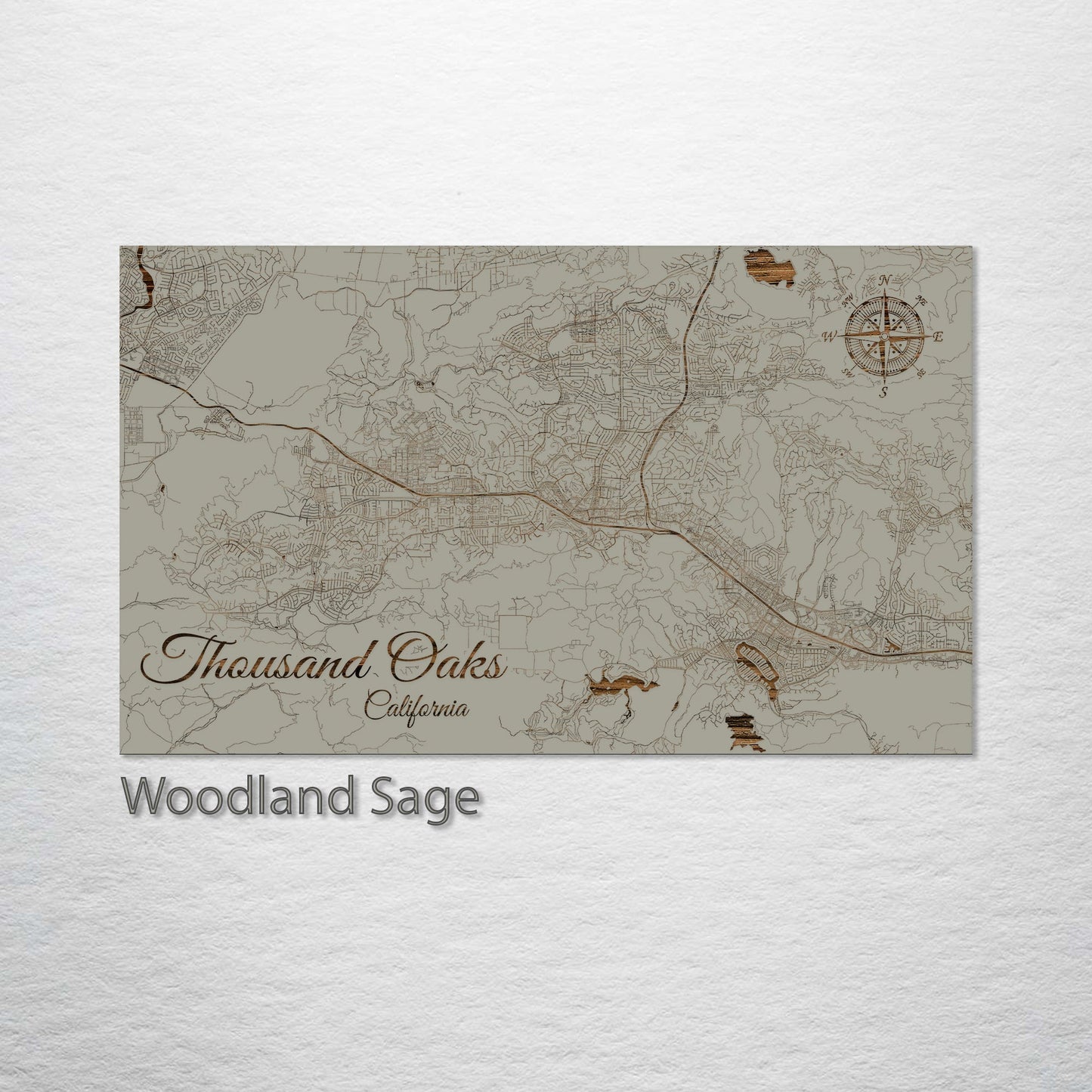 Thousand Oaks, California Street Map