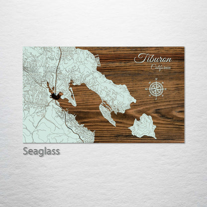 Tiburon, California Street Map