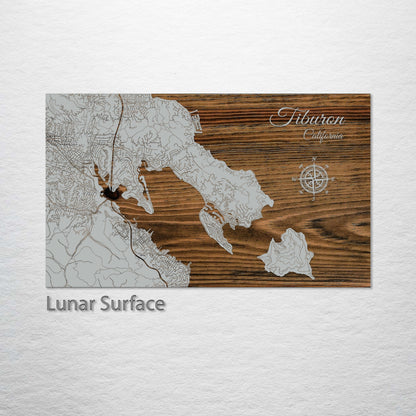 Tiburon, California Street Map